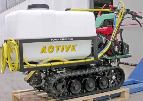 Attachments for 1460 1460 with sprayer kit TECHNICAL INFORMATION 86 Max load: Tank capacity: Pump type: Ground