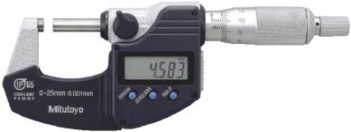 Coolnt Proof Mirometer SERIES 293 with Dust/Wter Protetion Conforming to IP65 evel ±1µm instrumentl error (75mm or