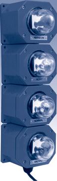 E X - S T A T U S L A M P S Explosion protected units for Zone 0,, and Theses ranges of versatile status lights have been designed to suit various offshore and onshore applications.