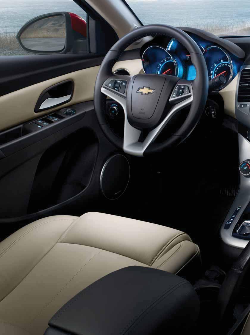More Than Ready. After 4 million miles of durability testing around the world, Cruze is more than ready to handle just about anything your world happens to throw at it. More afety.