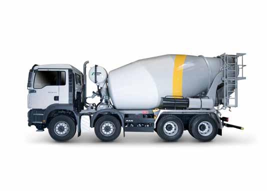 2 3 STETTER TRUCK MIXERS. QUALITY FOR ALL REQUIREMENTS. Stetter truck mixers are the result of experience gained over decades accompanied by permanent advancement and optimization.