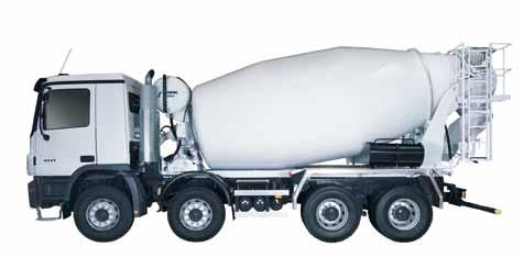 Stetter truck mixers are charac terized by low-maintenance technology in a modern design, simple handling, cost minimising in maintenance and service, efficiency and excellent cost effectiveness.