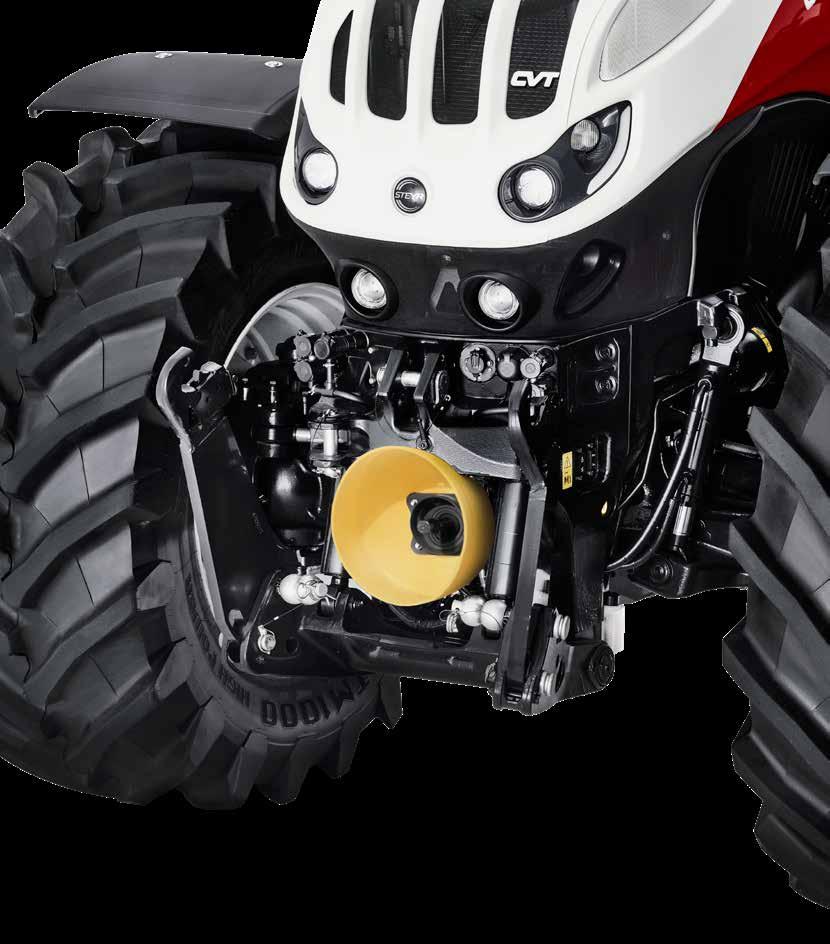 front PTO 1000/1000E Perfectly integrated