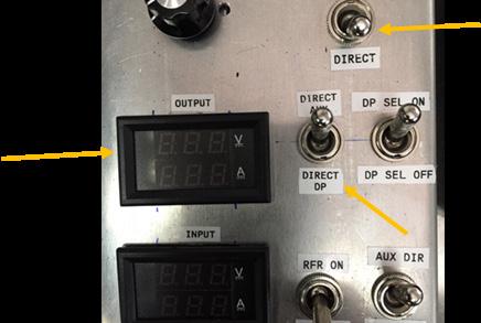 SELECT/DIRECT DEMO BOX USER GUIDE DIRECT DUAL POLE (STINGER) DEMONSTRATION Step 1: Ensure the Direct/Select switch is on Direct and