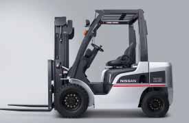 * The Swaying Control System does not completely eliminate the possibility of the forklift tipping over.