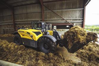12 HYDRAULICS Powerful hydraulics deliver fast work cycles. Efficient hydraulics are key to telehandler productivity.
