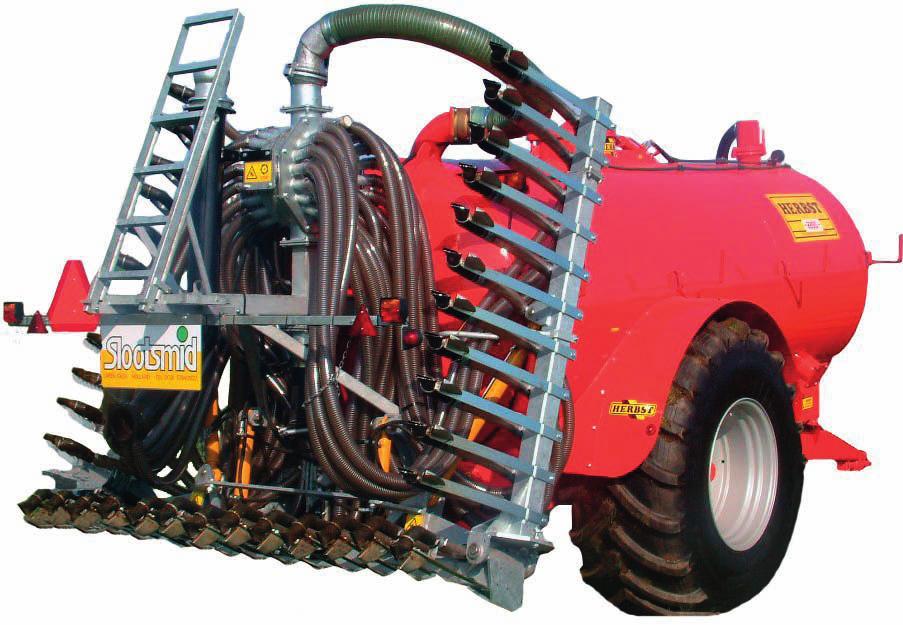 26 Slootsmid Trailing Shoe Hydraulically driven cut and spread mill with stone divider Leaf