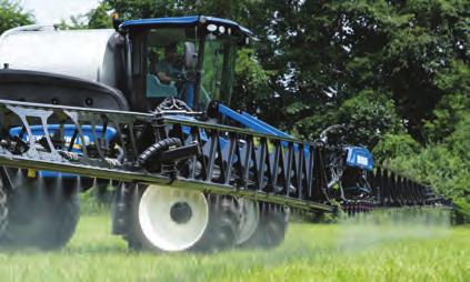 10 BOOMS AND SPECIFICATIONS Boom options up to 135 feet to cover ground fast. Guardian front boom sprayers are available with a full range of boom options.