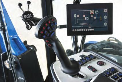 09 Make adjustments conveniently right from the cab The Guardian sprayer control systems give you fingertip command of all the spraying and chassis functions from
