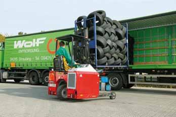 from 1555 kg (without forks) The lightest all-wheel forklift on the market F3