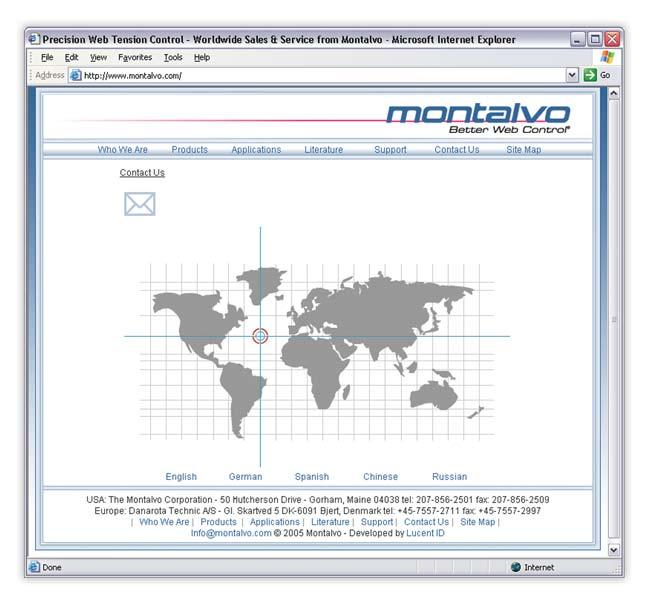 Say hello to better web control. Montalvo has proven to be a smart investment in applications worldwide.