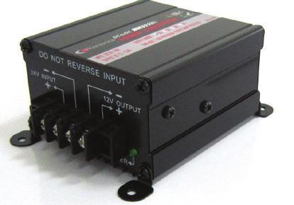 DC To DC Converters 24V/12V Polarity ion Thermal Short Circuit Input Voltage Voltaje de entrada Output Voltage