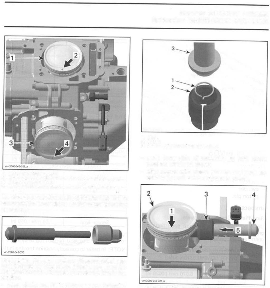 Section 0 V-80 ENGINE Section 0 V-80 ENGINE NOTE: Make sure the cylinder bore gauge indicator is set exactly at the same position as with the micrometer, otherwise the reading will be false.