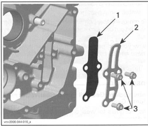 Cham guide - valve cover, chain tensioner and camshaft timing gear {refer to CYLINDER ANO HEAD) - magneto cover and rotor (refer to MAGNETO SYSTEM) - chain tension guide and chain guide.
