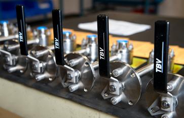 Our TBV valves are competitive in the LNG, mining, and petrochemical markets with the added ability to offer larger size ranges within this product line.