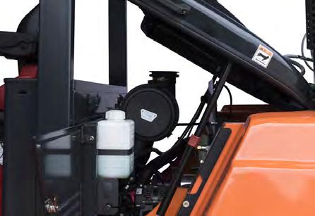 Load Sensing Hydraulic System All Doosan forklifts are equipped with a