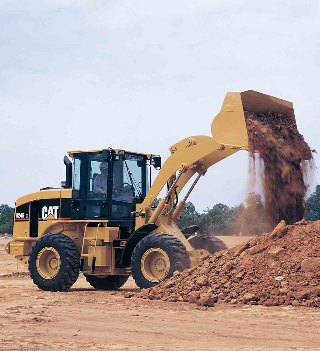 924Gz Wheel Loader Cat 3056E DIT ATAAC Engine Rated Net Power at 2300 rpm 97 kw/130 hp