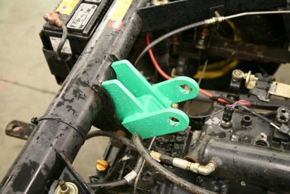 This is the reverse cylinder bracket.