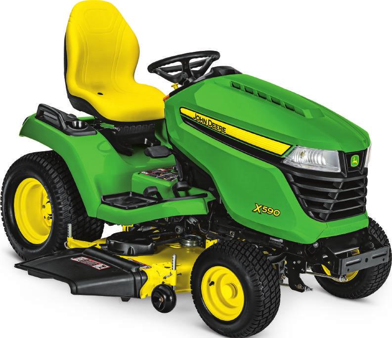 10 Drummond & Etheridge 500 Series Ride on Lawn Mowers Featured X590 Mow with precision. Negotiate an incline.