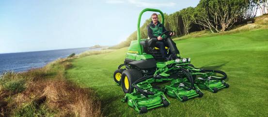 Commercial Ztrak Mowers and Compact Tractors.