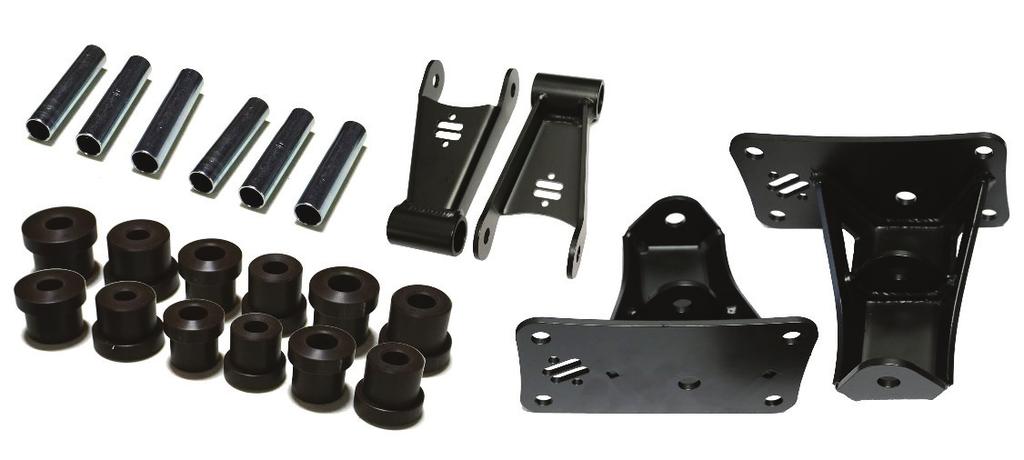 Part # 11364799/11365399-1973-1987 GM C10 Composite Leaf Springs & Delrin Bushings Recommended