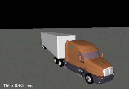 Truck/Machine Demonstrator Model Engine from test cell model drops
