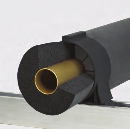 mounted applications. For elastomeric insulation.