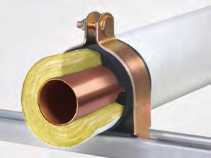 KLO-SHURE 15 9-SERIES STRUT MOUNT INSULATION COUPLINGS For use with fiberglass insulation. For copper tube and nominal pipe sizes.