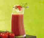 vegetable coulis and juices to prepare