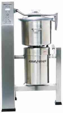 VERTICAL CUTTER MIXERS 01-2011 R 23 T 24 Qt. 6 HP -Three phase. 1800/3600 rpm. Magnetic safety system. - 24 Qt. all stainless steel cutter bowl with handle and see-thru lid.