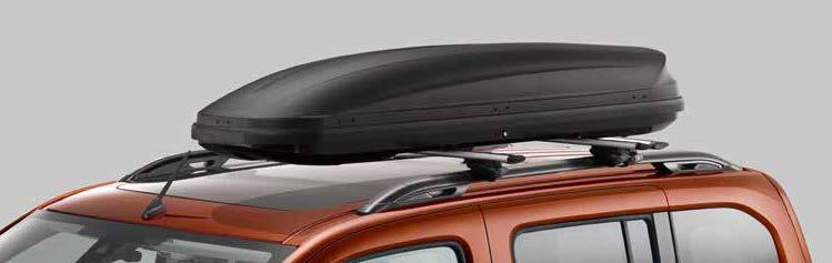 bars allow you to attach a roof box, cycle carrier, ski rack and