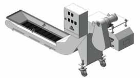 5 Customer Support pump7 70 - Dual bag filter pump8 70 - Paper filter Chip conveyor option 26 The conveyor provides a superior chip removal system and is designed with a