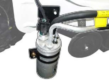 Receiver Drier (LH) Engine ECU (Passenger Footstep) Coolant Temperature Sensor