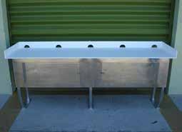 Prices 10 Aluminum S Cleats 11 Sizes and Prices 11 Aluminum Water & Electrical Stands Features 10 Sizes and Prices 10 B Beach Cart 13 Boat Bunks 13 C CanDock FloatStep Ladder 13 Custom Aluminum