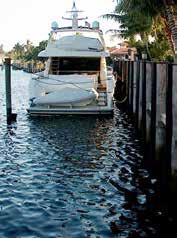Installs easily on the outside face of dock and mooring pilings.