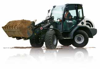 TEREX SWING LOADER AND ALL-WHEEL STEERING LOADER STRONG & MANOEUVRABLE THE SWING LOADER TEREX TL70S The swing loader is particularly well-suited to certain applications, including backfilling ditches