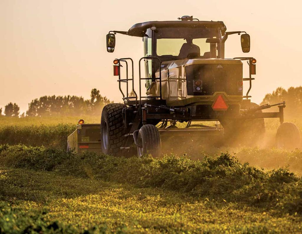 MEET THE MOST TECHNOLOGICALLY ADVANCED WINDROW ON THE MARKET TODAY.