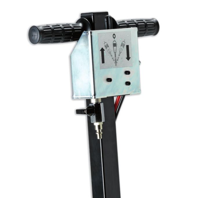 Performance under Pressure AIR SERVICE JACKS HN231 HN 30-80 Tn 8-12 bar HN360 Easy to operate, with the controls at the