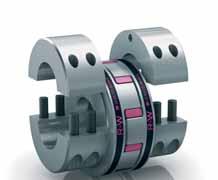 K Z BCKLSH FR LSTIC JW COUPLINGS SIZS FROM 1,950-25,000 Nm MODL KH with fully split clamping hubs