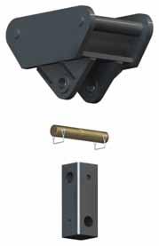PAGE 31 DRIVE MOUNTS UNIVERSAL SKID LOADER MOUNT LONG REACH UNIVERSAL SKID MOUNT Part No. 661318 360 lbs.