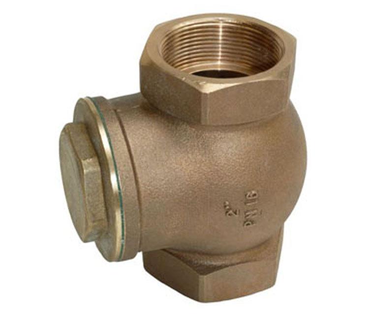 check valve ISO 7/1, made of gunmetal (225 C max.