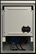 No cable preparation is required with battery modules pre-installed in the cabinet.