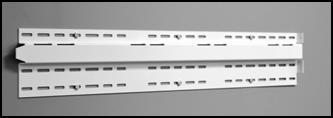 Use the available slot pattern to mount to a load-bearing structure rated for the weight of the final system.