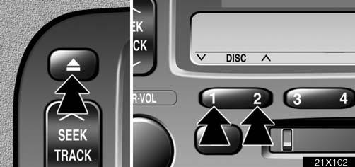 AUDIO If you need to insert the next disc, repeat the same procedure to insert another disc. Setting all the discs: 1. Push the LOAD button until you hear a beep.
