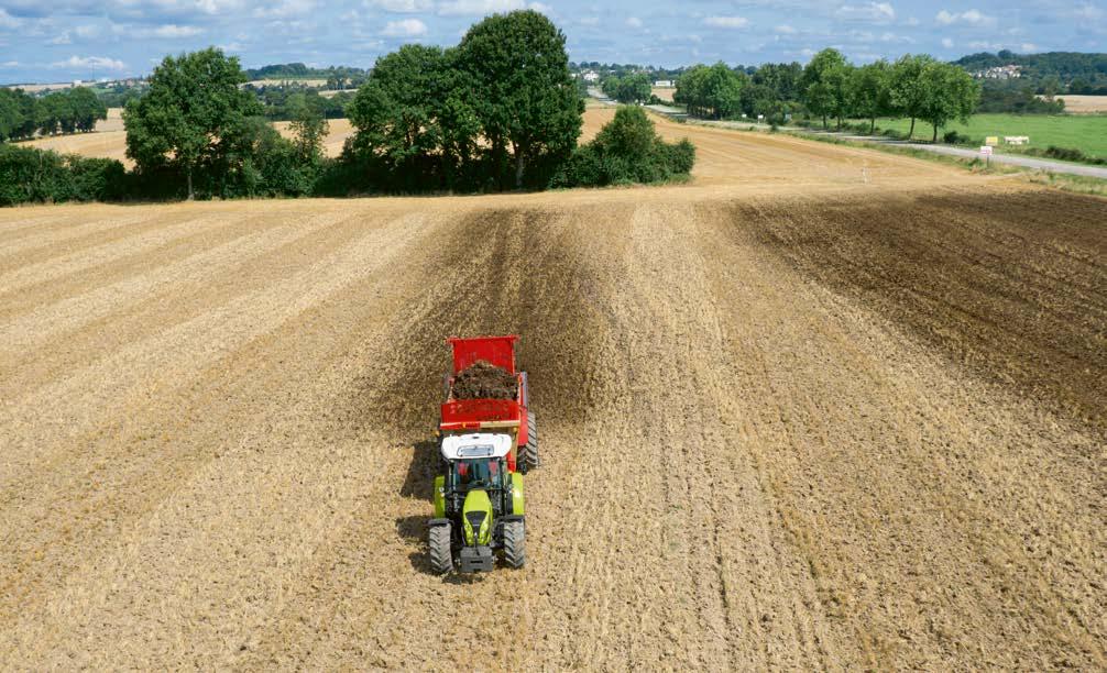 Always on the right track. CLAAS steering systems.