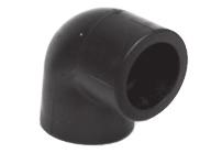 - Socket Fittings k t OD dsp 90 DEGREE EBOW Dimensions SDR 7 / MOP PN 10 / 150 PSI mm inch dsp k t Weight (lbs.) Part Number 20 1/2 1.15 0.55 0.63 0.04 581105005 25 3/4 1.38 0.67 0.71 0.