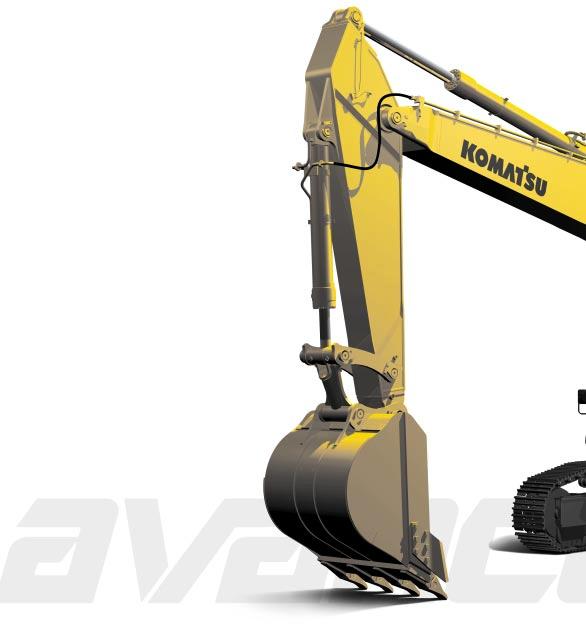 Series Hydraulic Excavator WALK-AROUND Komatsu excavators own the reputation of being the best in the world. Operate the and you ll know why.