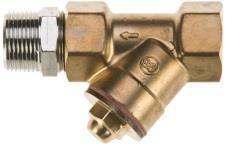 mm) 1x Adjustable screw joint brass (thread sealing) R¾ O/ID T24720 Ordering example: Filter set (adjustable) brass, R¾
