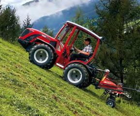 The RGS system is an integral part of the tractor s multifunctional