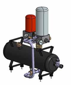 4 of 10 OIL SEPARATION The air/oil separation occurs in different stages and ensures exceptionally low oil consumptions. The main mechanical separation occurs in the oil receiver, before the filter.